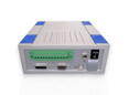 Measuring amplifier in desktop-housing for sensors with straingages. Serial port RS232, USB port, Ethernet,CANOpen; analogue output -5 V...+5 V, limiting frequency 260Hz, input sensitivity 3.5 mV/V.