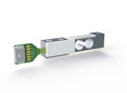 Double bending beam force sensor with measuring range of 5N ... 500N with accuracy class 0,1, in the dimensions of 60mm x 10mm x 14mm. Force sensor made in Germany order now directly at the manufacturer!