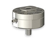 Force sensor for tensile force and compressive force with the measuring ranges 50 kN ... 100 kN, dimensions ø115mm x 125mm... ø115mm x 155mm, 3m connection cable / M12 circular connector