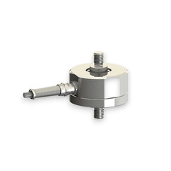 Kraftsensor für Zugkraft und Druckkraft mit den Messbereichen 2 kN ... 10 kN, Abmessungen ø65mm x 35mm, 3m Anschlusskabel / M12 Rundsteckverbinder