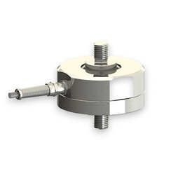 Kraftsensor für Zugkraft und Druckkraft mit den Messbereichen 10 kN ... 50 kN, Abmessungen ø90mm x 50mm, 3m Anschlusskabel / M12 Rundsteckverbinder