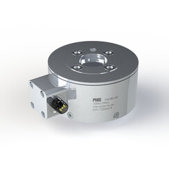 6-axis force- torque sensor with measuring range of 100N/10Nm, 300N/30Nm in the dimensions of Ø 80 mm x 40 mm. 6D Force sensor made in Germany order now directly at the manufacturer!