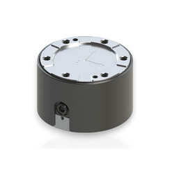 6-Achsen Kraft- Momentensensor mit Messbereich von 10kN/1kNm bis 50kN/5kNm in den Abmessungen von Ø175mm x 110mm. 6D Kraftsensor made in Germany jetzt direkt beim Hersteller bestellen!