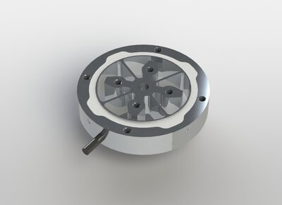Torque sensor, 150 mNm ... 500mNm, accuracy class 0,1, Ø 50mm x 10mm 2m cable