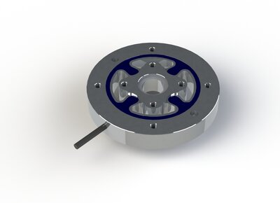 Torque sensor, 2 Nm ... 10 Nm, accuracy class 0,1; Ø 70mm x 10mm 2m cable